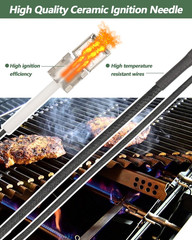 Fit for Charbroil Grill Ignitor Replacement Kit 5-Outlets Electronic Ignition Mo