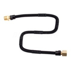 Flex Gas Line Connector Kit 1/2″Male Flare 1/2″Male Natural Gas Fire Pit Replace