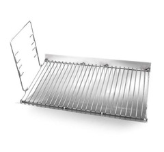 Steel Ash Pan with Grate for Chargriller 1224, 2121, 27×13.25 Inch, P0350H