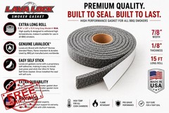 BBQgaskets Nomex High Temp Kamado Smoker Gaskets