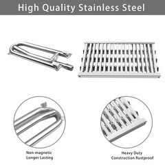DCS Radiant Tray Ceramic Rod Complete Grill Heat Plate and Stainless Steel Gr…