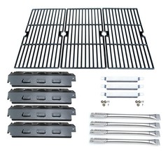 Parts Kit DG158 Grill Burner & Carryover tubes & Heat Plate & Cast Iron Cooki…