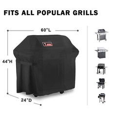 7107 Waterproof BBQ Cover for Weber Genesis E and S Series Gas Grill Includin…