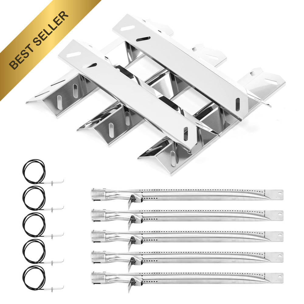 Cuisinart GAS9556AS Grill Burner Heat Plate Replacement For 5 Burner Propane