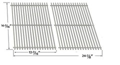 SS cooking grid for Charbroil 640-01303702-3, Kenmore 146.16142210 grill models