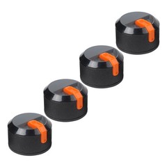 Electroplated Knobs for Cooking Set of 4 Stylish and Grill Accessories