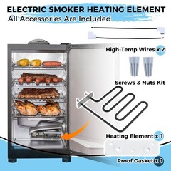 1200 Watts Smoker Heating Element Kit Replacement for Masterbuilt 40 Digital