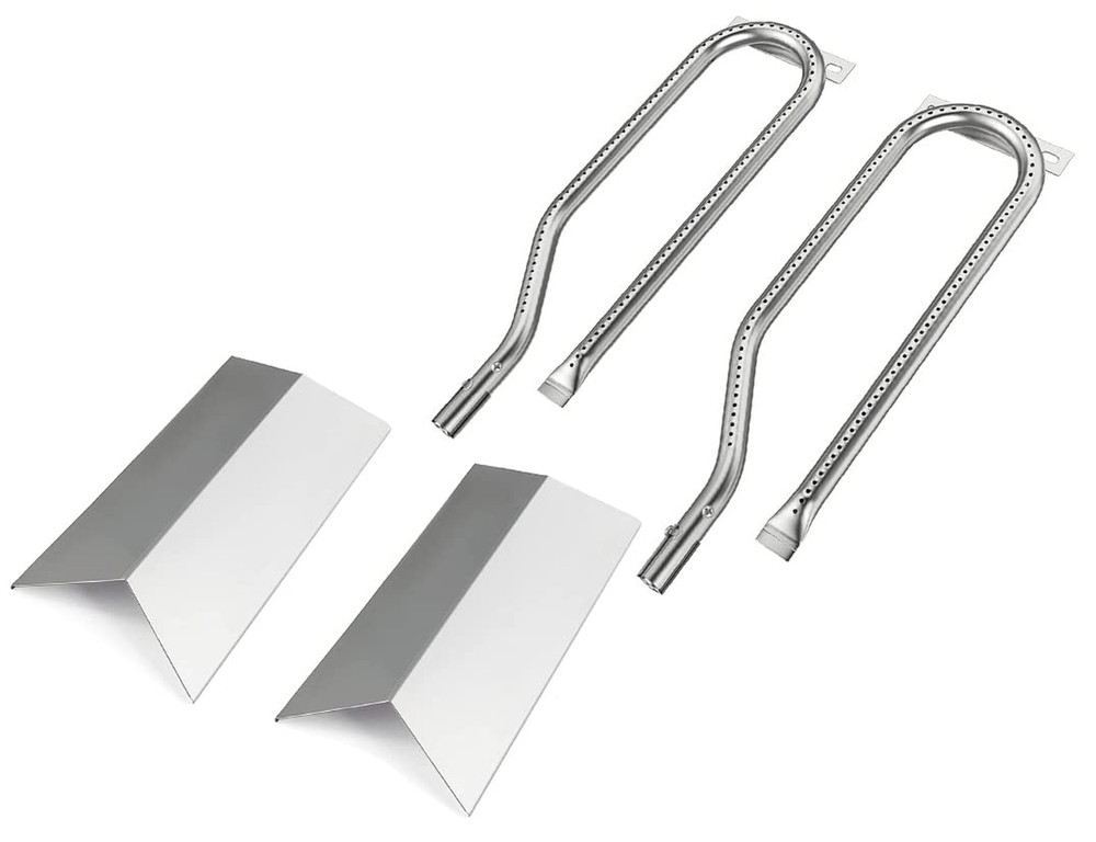 LS’BABQ Replace Parts Heat Plates and Grill Burner Tube Replacement for Cuisi…