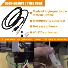 Upgrade Kit for Pit Boss Smoker – Faster Auger Motor & Hot Rod Igniter