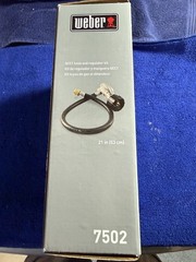 Weber 24 Inch Replacement Hose and Regulator Kit 7502