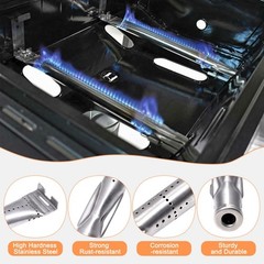 Grill Parts for Dyna-Glo DGF350CSP DGF350CSP-D, 2-Pack Heat Tents Heat Shield…