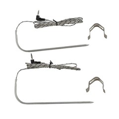 Easy to Use For Traeger Grills Wood Pellet Oven Meat Probe PT1000 2 Pack