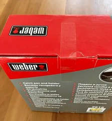 Genuine Weber OEM Catch Pan Holder Kit Grease Drip Tray 7515 – Brand New Sealed