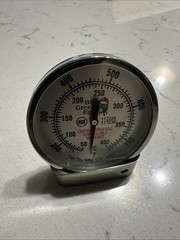 Big Green Egg 117236 Temperature Gauge, 2 inch Dial