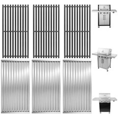 Emitter Plate & Grill Grate for Charbroil Commercial 3 Burner Gas Grill Parts…