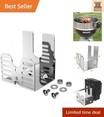 Heavy-Duty Universal Grill Rotisserie Motor Mount – Rust-Proof Stainless Steel