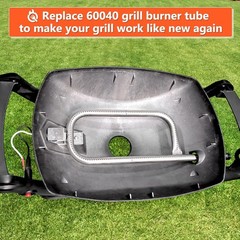 17″ Grill Burner Tube for Weber Q1000, Q1200, Q100, Q120, Baby Q, 386001, 516002