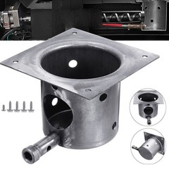 Stainless Steel Fire Burn Pot Upgrade for Traeger and Chef Pellet Grills