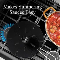 Durable Cast Iron Heat Diffuser Set – Perfect Simmer Plate for Sauces & Soups