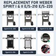 Utheer Spirit Grill Parts Kit for Weber Spirit I & II 200 Front Control (2013+),