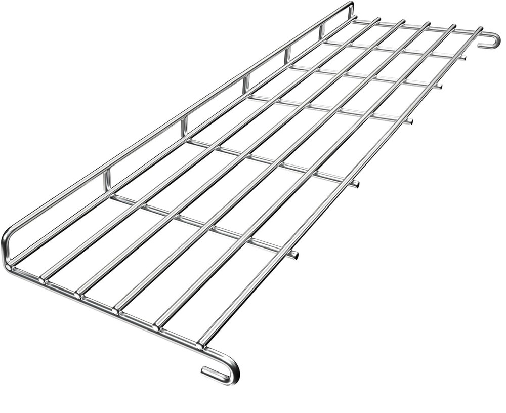 Stainless Steel Grill Warming Rack for Weber Genesis II 300 BBQ 310 315 330 335