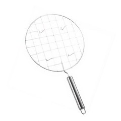 1 Piece Stainless Steel Barbecue Grill Pan for Home Camping and Tailgating