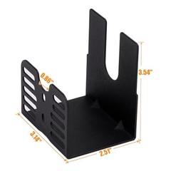 Onlyfire Universal BBQ Grill 3 Inch Slide Rotisserie Motor Bracket Black