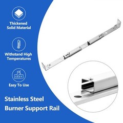 80012481 Burner Support Rail Replacement Parts for Charbroil 3 Burner Fuel Ra…