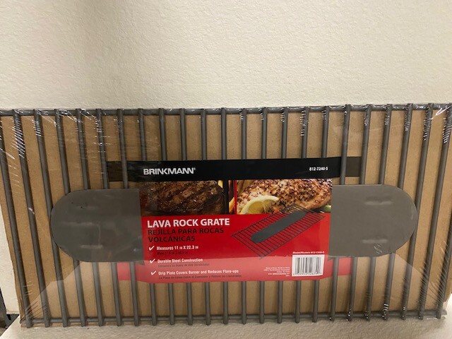 Brinkmann Char-Broil 7000 Briquette & Lava Rock Grate 11 x 22.3″ 812-7240-S NEW
