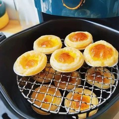 Round Cooking and Cooling Rack 2 Pieces Stainless Steel for Baking Roasting BBQ