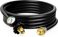 F273704 12 Ft Propane Heater Hose POL Fitting ..
