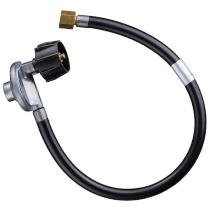 4 Foot Hose And Regulator For Propane Grills Universal By Master Forge Stainless