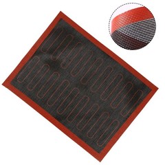 4 Pieces Silicone Hollow Baking Mats Nonstick Baking Tray Mat for Home Bakers