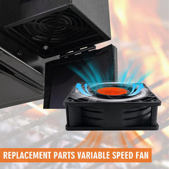 Upgraded Precision Control Fan Replacement for Char-Griller Gravity Fed 980 Char