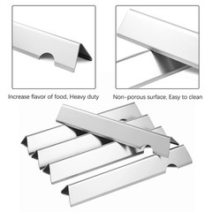 Grill Replacement Parts Flavorizer Bars Heat Deflector for Weber Genesis II G…