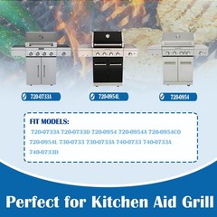 SafBbcue 720-0733 720-0733A Grill Parts for Kitchen Aid 720-0733D 720-0954 72…