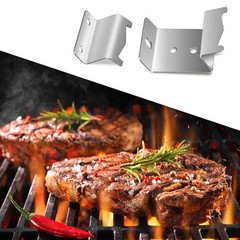 Stainless Steel Heat Plate Brackets, Burner Hanger Brackets Replacement for Char
