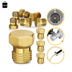 Natural Gas Propane Orifice Kit – 10 Pcs Brass Jet Nozzles with 0.5mm Hole