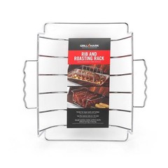 Grill Mark Steel Rib and Roast Rack 10″L x 4.75″W