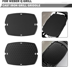 Q2200 Griddle Replacement Parts for Weber Q Grill Parts Weber Q2000 Q2400 Q200