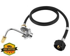 DcYourHome Propane Adapter Hose 6FT 1lb to 20lb