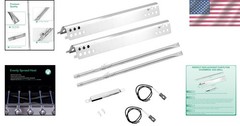 Comprehensive Charbroil Grill Repair Kit: Burners, Heat Plates & Crossover Tube