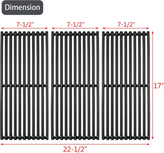 Grill Grates G466-0025-W1A G474-0017-W1 3pk Charbroil Tru-Infrared 463242516 BBQ