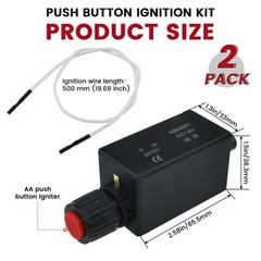 Electronic Push Button Ignition Kit Patio Heater Parts with 20 inch 500 mm Ig…