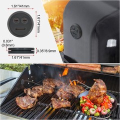59IN 2-Pack Replacement Meat Probe for Pit Boss Pellet Grills and RED