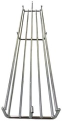 Music City Metals Nickel‑Plated Warm‑Up Basket Fits Weber Gold & Platinum 02347