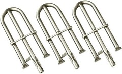 Stainless U Pipe Burner, Replacement Kit 3019LNG, 3019L,192430 Heat Shield (3PK)