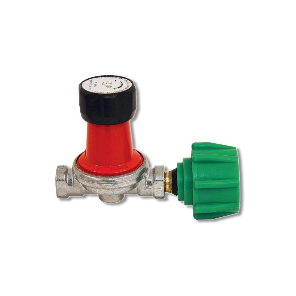 Bayou Classic 1/4 in X 1/4 in Stainless Steel/Plastic High Pressure Regulator