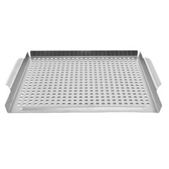 BBQ Grill Pan for Efficient Cooking of Fish and For Vegetables 1 Piece