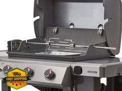 Weber Grill Rotisserie Kit Genesis II 200/300 Series